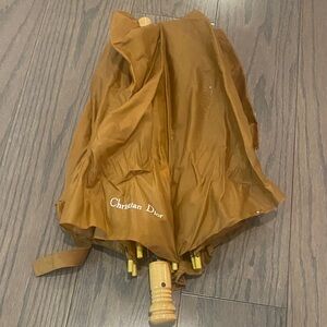 Dior Golden Brown Umbrella